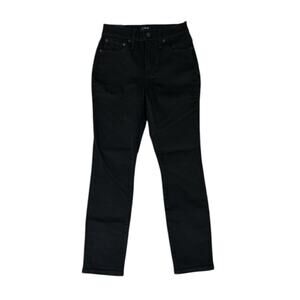 J.Crew Curvy High Rise Skinny, Black, Women’s Size 24P